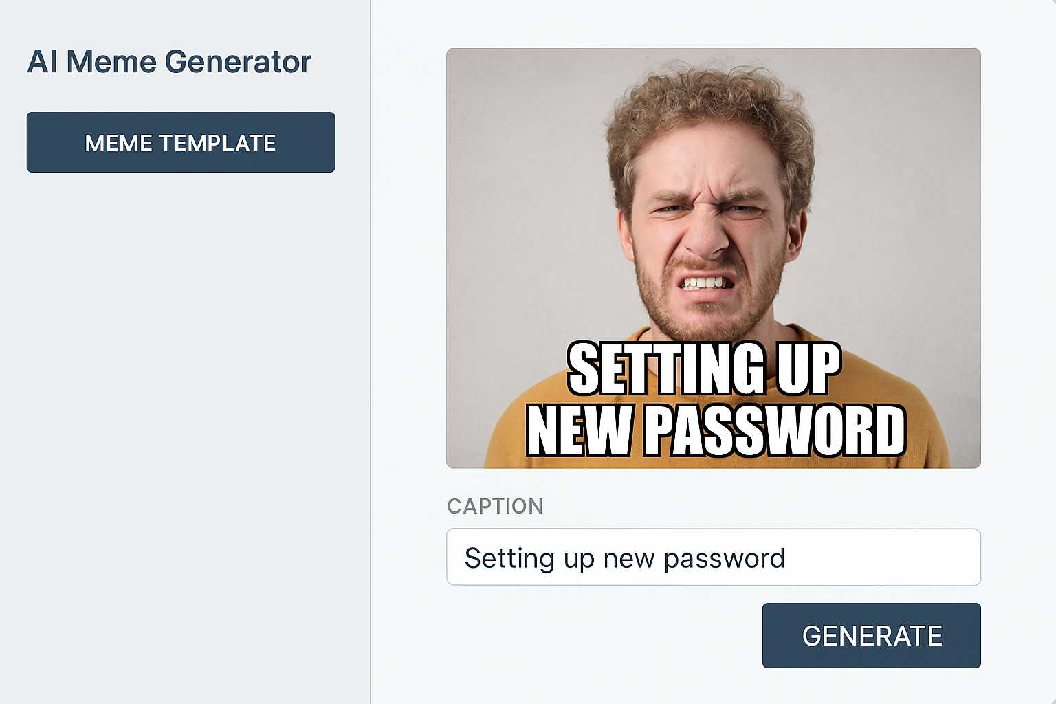 Meme AI Screenshot